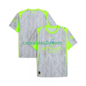 Camisolas de futebol Manchester City Equipamento 3ª 2025/26 Manga Curta
